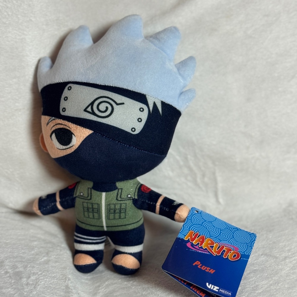 Naruto‎ Shippuden Kakashi Stuffed Doll 9" Plush Doll Anime Viz -Toy Factory